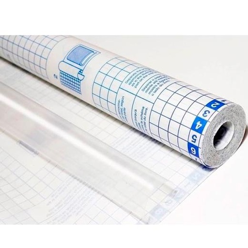 SADIPAL - FORRO DE LIBROS REPOSICIONABLE AUTOADHESIVO 0,50X3M PP TRANSPARENTE -20U- (Ref.1122)