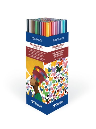 SADIPAL - PAPEL REGALO RL. 1x3 TODO AÑO 100 (Ref.S0310004)