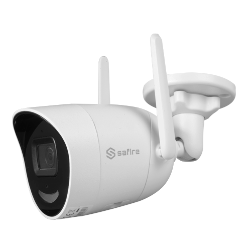 SAFIRE - Camara IP 4 Megapixel 1/2.7 Progressive Scan CMOS H.265 / H.264, Audio Lente 2.8 mm | W (Ref.47705)