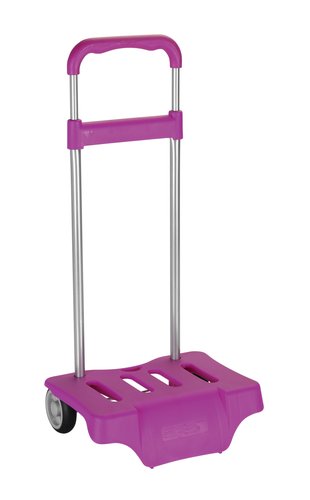 SAFTA - CARRO ESCOLAR PORTAMOCHILAS FUCSIA 300X230X525 MM (Ref.641078905)
