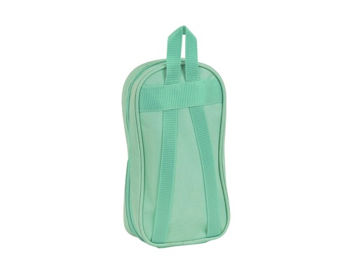 SAFTA - PLUMIER MOCHILA CON 4 PORTATODOS LLENOS BLACKFIT8 TURQUESA (Ref.442050747)