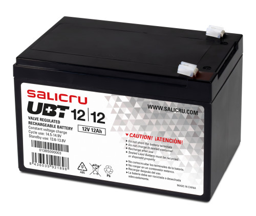 SALICRU - BATERIA UBT 12/12 12aH 12V (Ref.013BS000003)