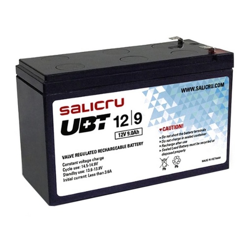 SALICRU - BATERIA UBT 12/9 9aH 12v (Ref.013BS000002)