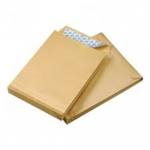 SAM - CAJA 250 BOLSAS DIN C4 (229X324) BOLSA FUELLE 229X324X30 KRAFT 120 GRS. FUELLE 3 LADOSAUTO TIRA SILICONA (Ref.149015)