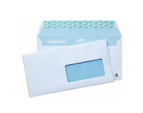 SAM - CAJA 500 SOBRES DIN C5 (162X229) OFFSET BLANCO 90 GRS. OPEN VENTANA DERECHA B.60 D.20 AUTO AUTOADHESIVO CON TIRA DE SILICONA (Ref.266744)