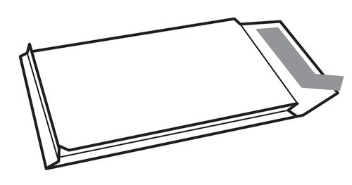 SAM - SOBRE-BOLSA 3 FUELLES KRAFT 120g 260x330x30 (SILICONA) CAJA de 250 (Ref.KF 260-30)