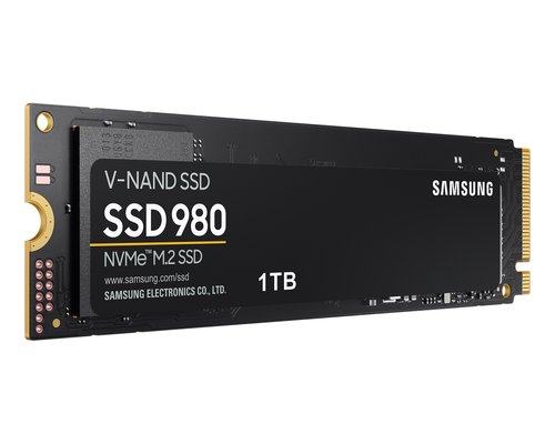SAMSUNG - 980 M.2 1000 GB PCI Express 3.0 V-NAND NVMe (Canon L.P.I. 5,45€ Incluido) (Ref.MZ-V8V1T0BW)