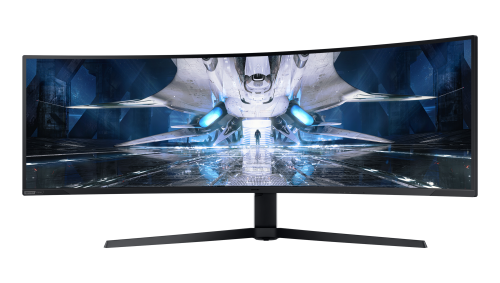 SAMSUNG - LS49AG952NU 124,5 cm (49") 5120 x 1440 Pixeles 4K Ultra HD QLED Negro, Blanco (Ref.LS49AG952NUXEN)