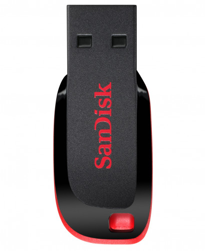 SANDISK - Cruzer Blade unidad flash USB 128 GB USB tipo A 2.0 Negro, Rojo (Canon L.P.I. 0,24€ Incluido) (Ref.SDCZ50-128G-B35)
