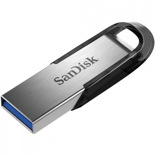 SANDISK - Ultra Flair unidad flash USB 32 GB USB tipo A 3.0 Negro, Acero inoxidable (Canon L.P.I. 0,24€ Incluido) (Ref.SDCZ73-032G-G46)