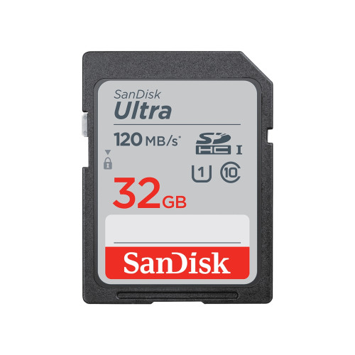 SANDISK - TARJETA DE MEMORIA ULTRA 32GB SDHC MEMORY CARD 120MB/S (Canon L.P.I. 0,24€ Incluido) (Ref.SDSDUN4-032G-GN6IN)