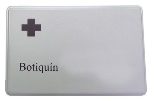 SANS - BOTIQUIN OUTAS PORTABLE PLASTICO GRIS (Ref.23015)