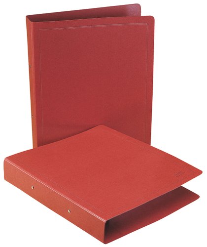 SARO - CARPETA de ANILLAS CARTON Nº10 GOFRADO BRILLO CUERO 4º 2 an.25mm (Ref.162)