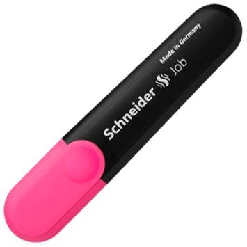 SCHNEIDER - MARCADOR JOB RECARGABLE FLUORESCENTE FUCSIA -10U- (Ref.SH1509)