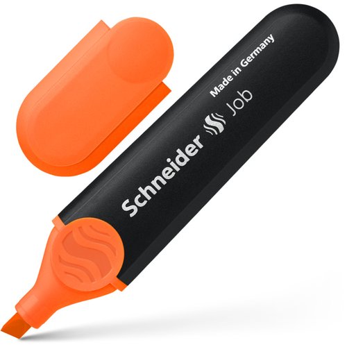 SCHNEIDER - MARCADOR JOB RECARGABLE FLUORESCENTE NARANJA -10U- (Ref.SH1506)
