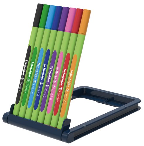 SCHNEIDER - ROTULADOR FINELINER LINE-UP 0,4 MM COLORES SURTIDOS -ESTUCHE 8U- (Ref.SH191098)