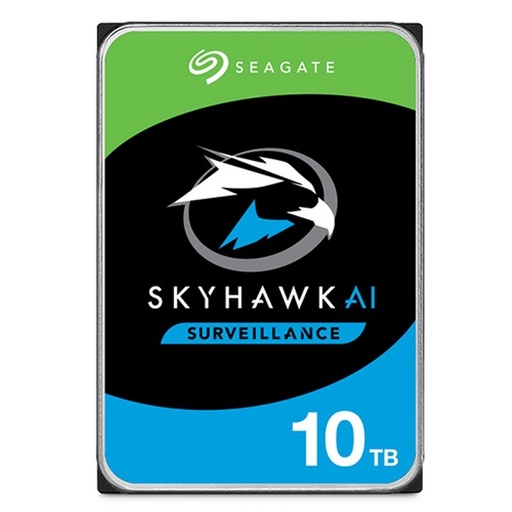 SEAGATE - SkyHawk AI 10TB 3.5" SATA3 (Canon L.P.I. 5,45€ Incluido) (Ref.ST10000VE001)