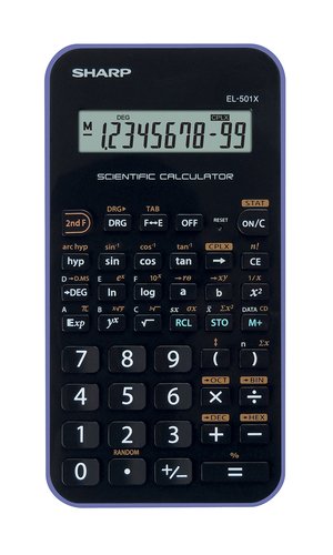 SHARP - CALCULADORA CIENTIFICA 10 DIGITOS EL-501X (Ref.EL501XBVL)