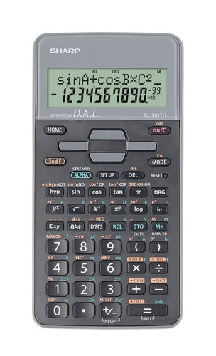 SHARP - CALCULADORA CIENTIFICA 10 DIGITOS EL-531TH (2 líneas) (Ref.EL531THBGY)