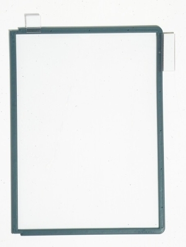 SHERPA - FUNDA DURABLE A4 con MARCO VERDE PAQUETE de 5 (Ref.560605)