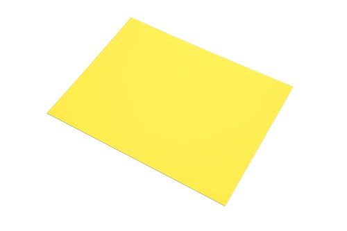 SIRIO - CARTULINA 50x65 FABRIANO COLORE 185g PAQUETE DE 25 AMARILLO CANARIO (Ref.S3215603/05948)