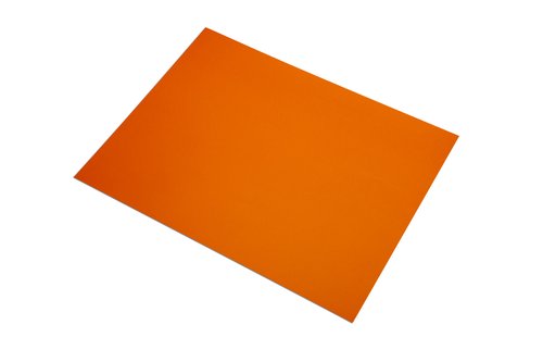 SIRIO - CARTULINA 50x65 FABRIANO COLORE 185g PAQUETE DE 25 NARANJA INTENSO (Ref.S3215606/05938)