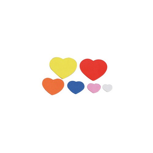 SMART - GOMA EVA FIXO KIDS ADHESIVA CORAZONES PACK 90 FIGURAS (Ref.5007/68001200)