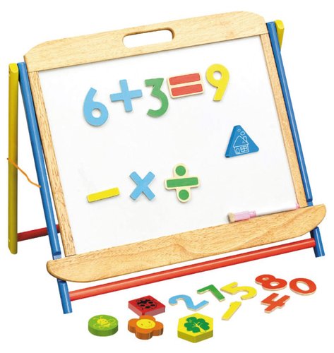 SMART - JUEGO PIZARRA DOBLE CARA MAGNETICA CON FICHAS (Ref.HJD93108/68033200)