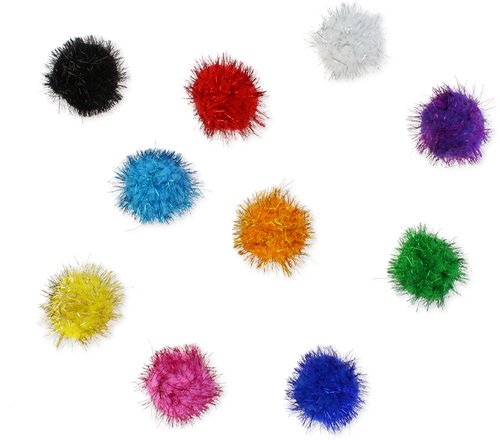 SMART - POM POM COLORES BRILLANTES 5 cm. SURTIDOS PACK de 52 (Ref.3060/68013000)