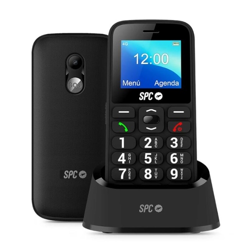 SPC - Móvil Fortune 2 4G Black (Canon L.P.I. 1,1€ Incluido) (Ref.2329N)