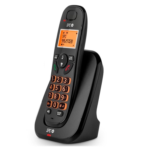 SPC - Telefono Inalámbrico KAIRO Negro (Ref.7331N)