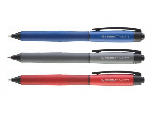 STABILO - BOLÍGRAFO TINTA DE GEL RETRÁCTIL PALETTE FINE ROJO CAJA -10U- (Ref.268/40-01)