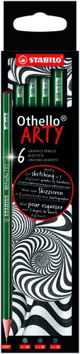 STABILO - LAPIZ OTHELLO ARTY LINE C/6 (Ref.282/6-21-3-20)