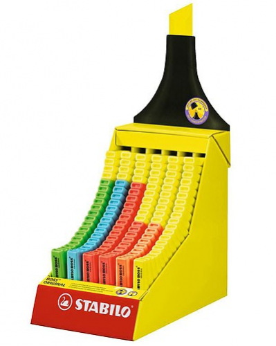 STABILO - MARCADOR FLUOR BOSS 70 EXPOSITOR de 120 (Ref.70/120-2)