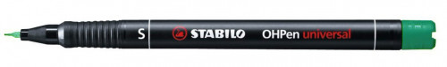 STABILO - MARCADOR PERMANENTE PUNTA SUPERFINA OHPEN UNIVERSAL 0,4MM VERDE (Ref.841/36)