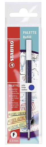 STABILO - RECAMBIO TINTA DE GEL RETRÁCTIL PALETTE FINE AZUL CAJA -10U- (Ref.268/041-01)