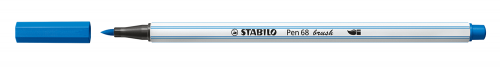 STABILO - ROTULADOR FIBRA PEN 68 BRUSH PUNTA PINCEL AZUL OSCURO (Ref.568/41)