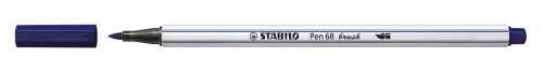STABILO - ROTULADOR FIBRA PEN 68 BRUSH PUNTA PINCEL AZUL PRUSIA (Ref.568/22)