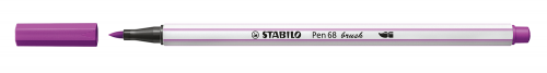 STABILO - ROTULADOR FIBRA PEN 68 BRUSH PUNTA PINCEL LILA (Ref.568/58)
