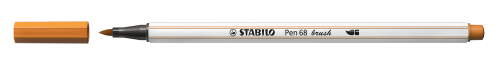 STABILO - ROTULADOR FIBRA PEN 68 BRUSH PUNTA PINCEL OCRE OSCURO (Ref.568/89)