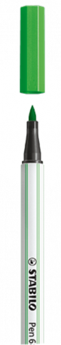 STABILO - ROTULADOR FIBRA PEN 68 BRUSH PUNTA PINCEL VERDE CLARO (Ref.568/33)
