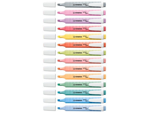 STABILO - SWING COOL PASTEL MARCADOR FLUORESCENTE ROSA CEREZO EN FLOR -10U- (Ref.275/150-8)