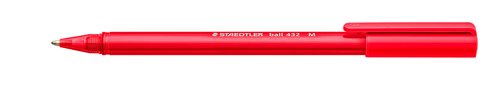 STAEDTLER - BOLIGRAFO 432 MEDIO ROJO (Ref.432 M-2)