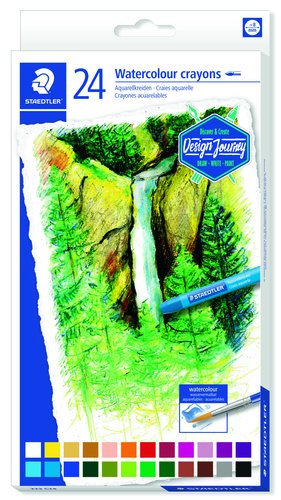 STAEDTLER - CERAS 223 DESIGN JOURNEY ACUARELABLES ESTUCHE de 24 (Ref.223 C24)