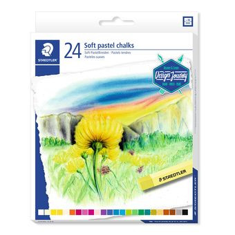 STAEDTLER - CERAS PASTEL 2430 DESIGN JOURNEY SUAVES ESTUCHE de 24 (Ref.2430 C24)