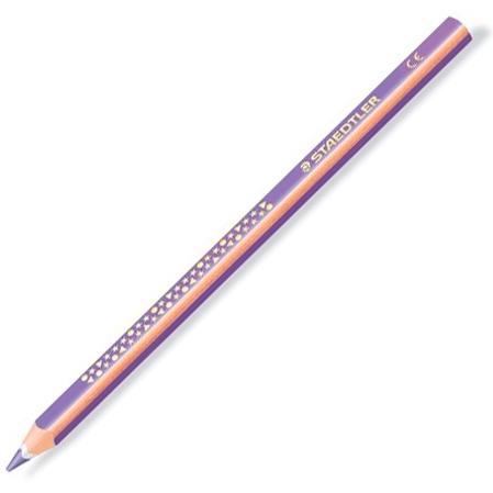 STAEDTLER - LÁPICES DE COLOR TRIANGULARES JUMBO NORIS MORADO - CAJA DE 12 UD - (Ref.1284-6)