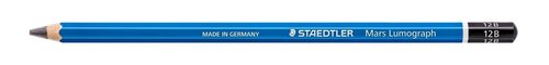 STAEDTLER - LAPIZ de GRAFITO 100 LUMOGRAPH - 12B (Ref.100-12B)