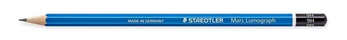 STAEDTLER - LAPIZ de GRAFITO 100 LUMOGRAPH - 9H (Ref.100-9H)