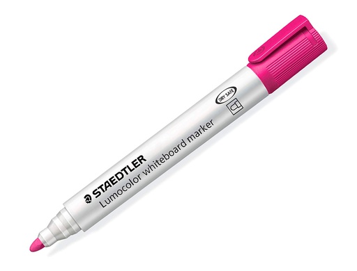 STAEDTLER - MARCADOR PIZARRA 351 LUMOCOLOR CONICO ROSA (Ref.351-20)