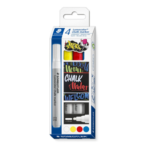 STAEDTLER - ROTUL. CHALK MARKER 344 EST/4 (Ref.344 C4)